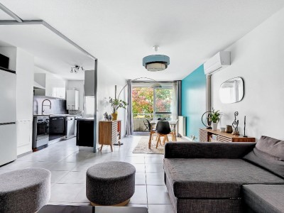 Appartement 3 pièces avec balcon - 2 chambres A VENDRE - FRANCHEVILLE - 66.37 m2 - 224 000 €