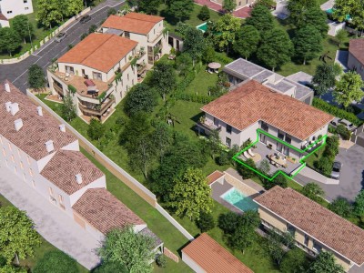 Appartement 4 pices avec jardin - 3 chambres A VENDRE - ST CYR AU MONT D OR - 86 m2 - 509500€