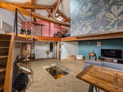 Maison de ville 6 pièces avec terrasse -4 chambres A VENDRE - FONTAINES ST MARTIN - 219 m2 - 620 000 €