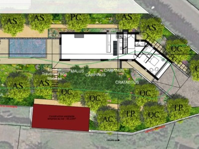 TERRAIN A VENDRE - ST CYR AU MONT D OR - 1258 m2 - 649900€