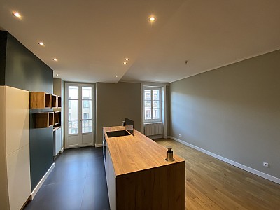 APPARTEMENT T2 A LOUER - LYON 7EME ARRONDISSEMENT - 56.69 m2 - 1 089 € charges comprises par mois