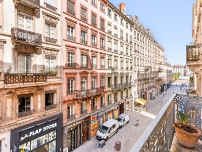 Appartement 2 pices avec balcon - 1 chambre A VENDRE - LYON 2EME ARRONDISSEMENT - 65 m2 - 440000 €