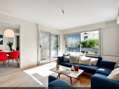 Appartement 3 pices avec balcon - 2 chambres A VENDRE - FONTAINES SUR SAONE - 71.42 m2 - 210000 €