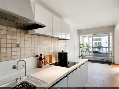 Appartement 3 pices avec balcon - 2 chambres A VENDRE - FONTAINES SUR SAONE - 71.42 m2 - 210000 €