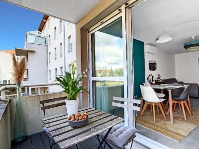 Appartement 3 pices avec balcon - 2 chambres - FRANCHEVILLE - 66.37 m2 - VENDU