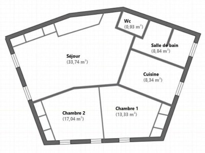 APPARTEMENT T3 A VENDRE - LYON 3EME ARRONDISSEMENT - 82.22 m2 - 367 000 &euro;