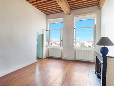 Appartement T2 bis avec mezzanine - 1 chambre A VENDRE - LYON 4EME ARRONDISSEMENT - 67 m2 - 349 200 €
