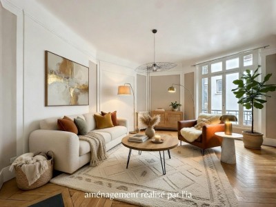 APPARTEMENT T3 A VENDRE - LYON 6EME ARRONDISSEMENT BROTTEAUX - 78.33 m2 - 442�000�&euro;