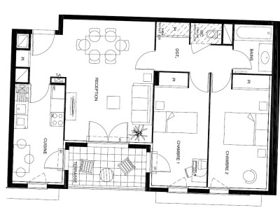 APPARTEMENT T3 A VENDRE - LYON 9EME ARRONDISSEMENT - 68 m2 - 289 000 €
