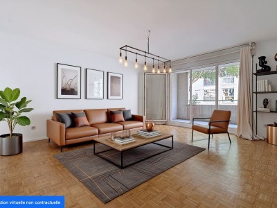 Appartement 3 pices avec terrasse - 2 chambres A VENDRE - VILLEURBANNE - 66 m2 - 248000€