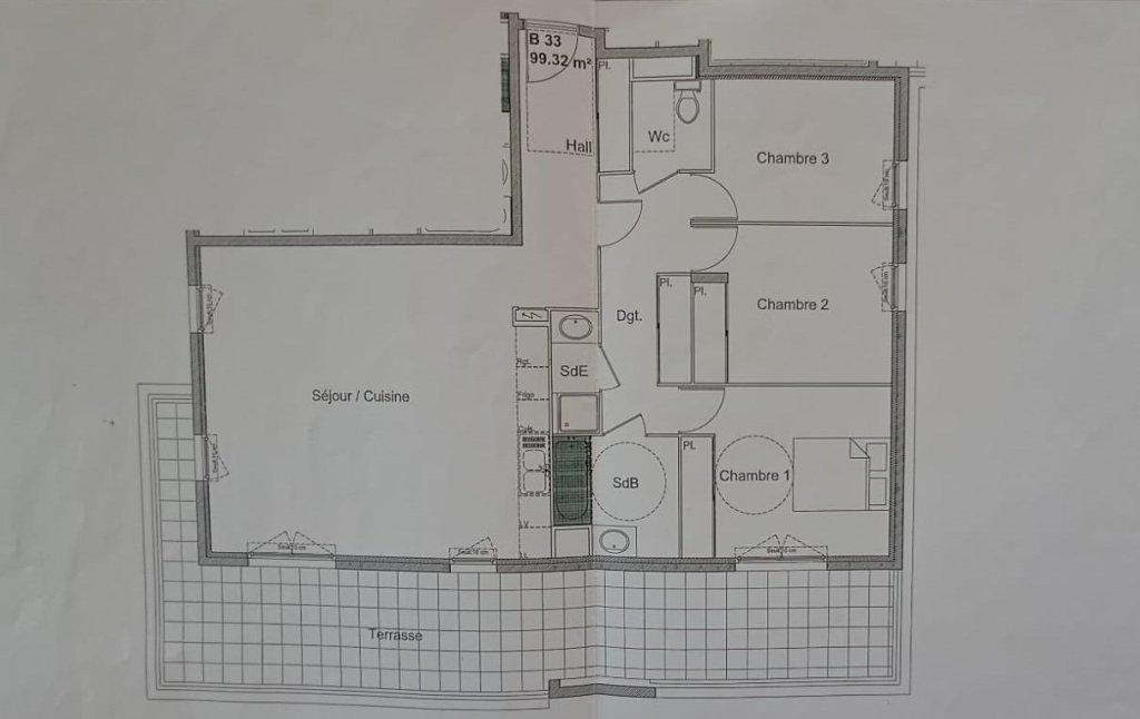 APPARTEMENT T4 - CALUIRE ET CUIRE - 100 m2 - VENDU