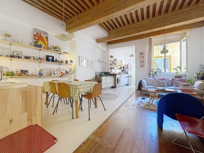 APPARTEMENT T4 A VENDRE - LYON 1ER ARRONDISSEMENT - 110 m2 - 525000€