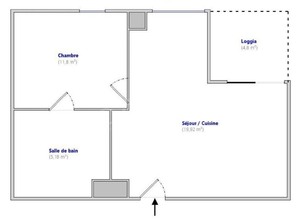 APPARTEMENT T2 A VENDRE - CALUIRE ET CUIRE - 37 m2 - 192 500 &euro;