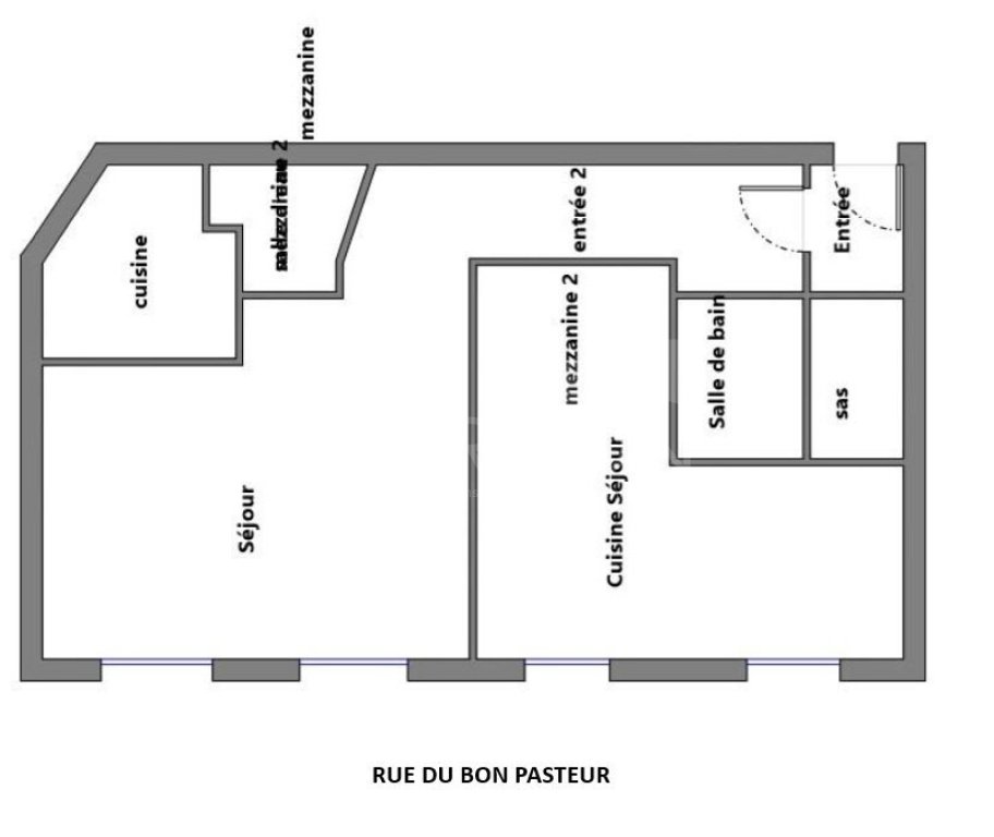 T2 BIS A VENDRE - LYON 1ER ARRONDISSEMENT HAUTS DES PENTES - 61.77 m2 - 260000€
