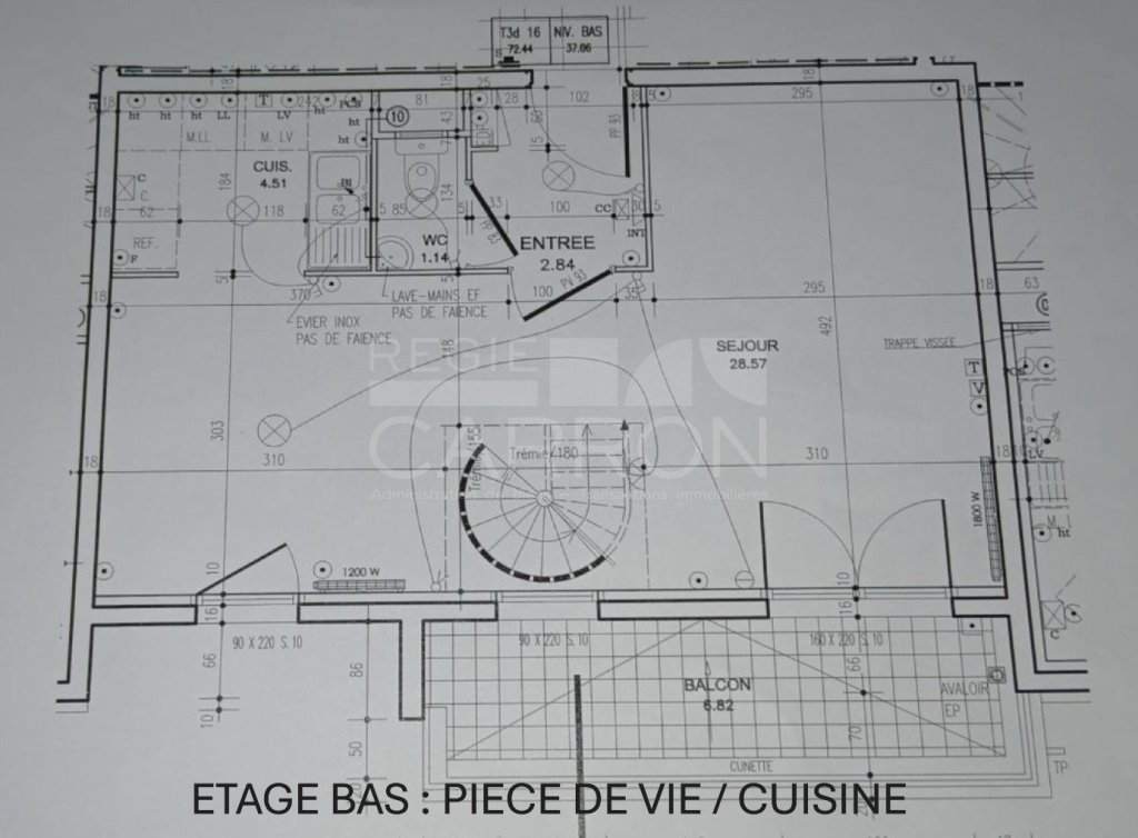 APPARTEMENT T3 A VENDRE - BRON - 74 m2 - 264�000�&euro;