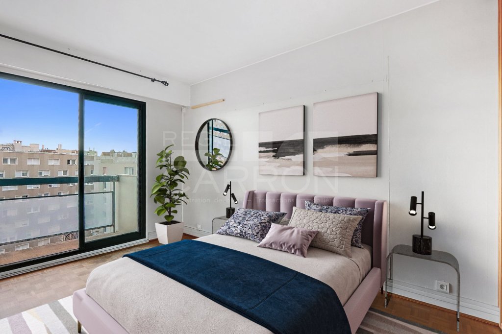 Appartement 3 pi�ces avec balcons - 2 chambres - LYON 3EME ARRONDISSEMENT - 62 m2 - VENDU