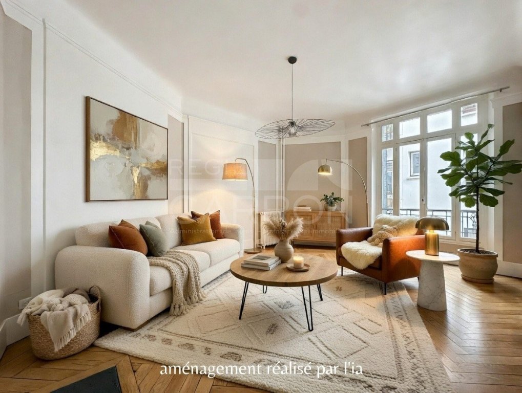 APPARTEMENT T3 A VENDRE - LYON 6EME ARRONDISSEMENT BROTTEAUX - 78.33 m2 - 442�000�&euro;